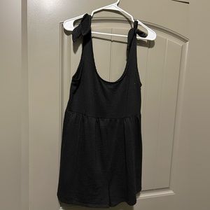 Urban Outfitters Black Romper Size M, Tie Straps